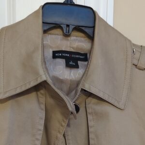 New York & Company Beige Jacket